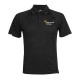 P.E. Polo Shirt - Unisex (Black) with Logo - Charnwood College